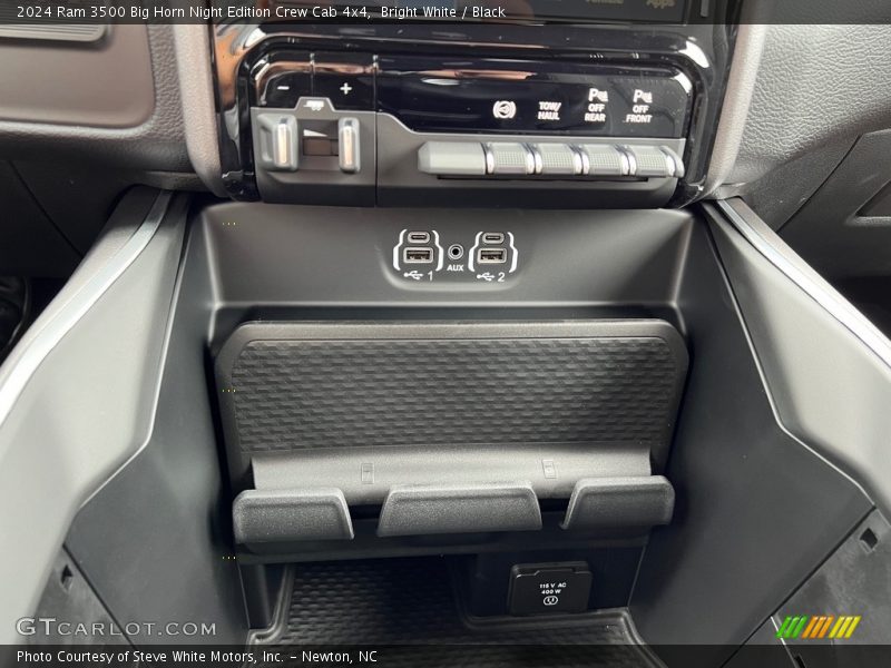 Bright White / Black 2024 Ram 3500 Big Horn Night Edition Crew Cab 4x4