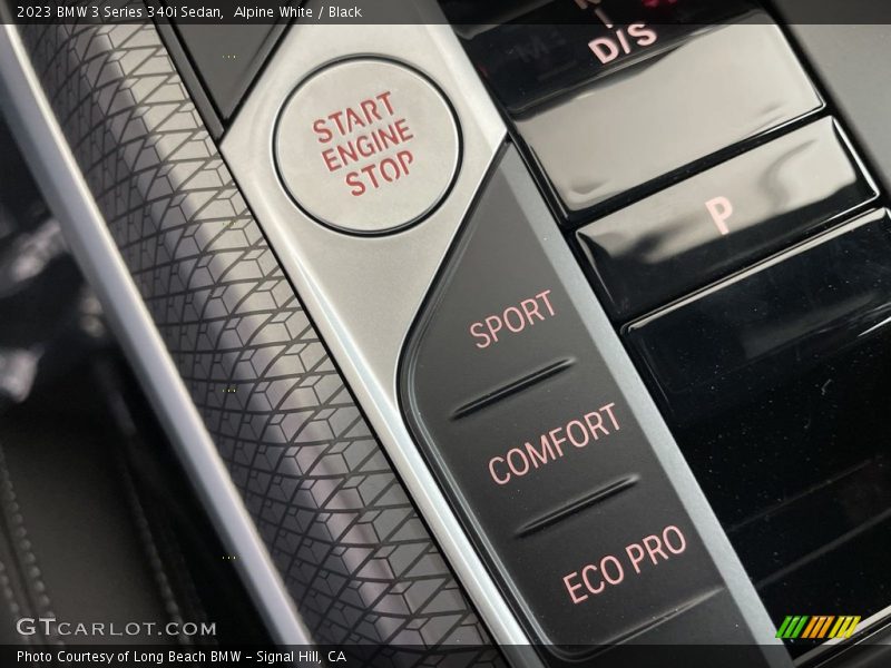 Controls of 2023 3 Series 340i Sedan