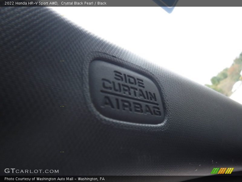 Crystal Black Pearl / Black 2022 Honda HR-V Sport AWD
