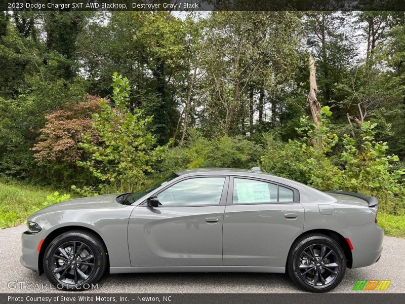  2023 Charger SXT AWD Blacktop Destroyer Gray