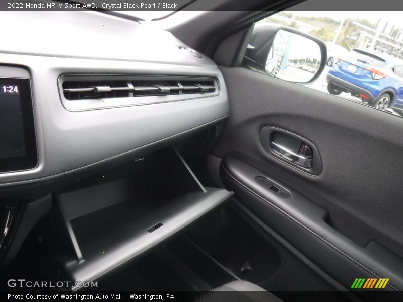 Crystal Black Pearl / Black 2022 Honda HR-V Sport AWD