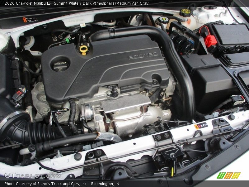 Summit White / Dark Atmosphere/Medium Ash Gray 2020 Chevrolet Malibu LS