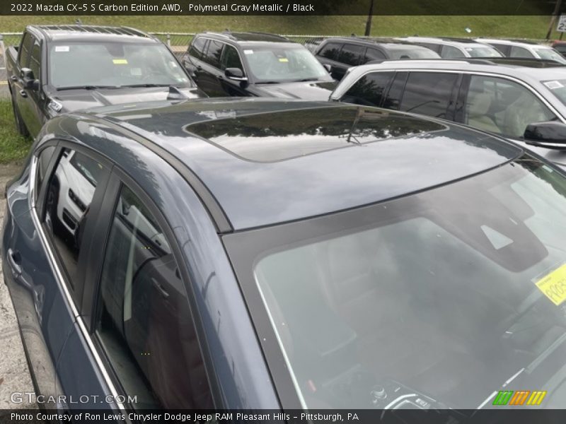 Polymetal Gray Metallic / Black 2022 Mazda CX-5 S Carbon Edition AWD
