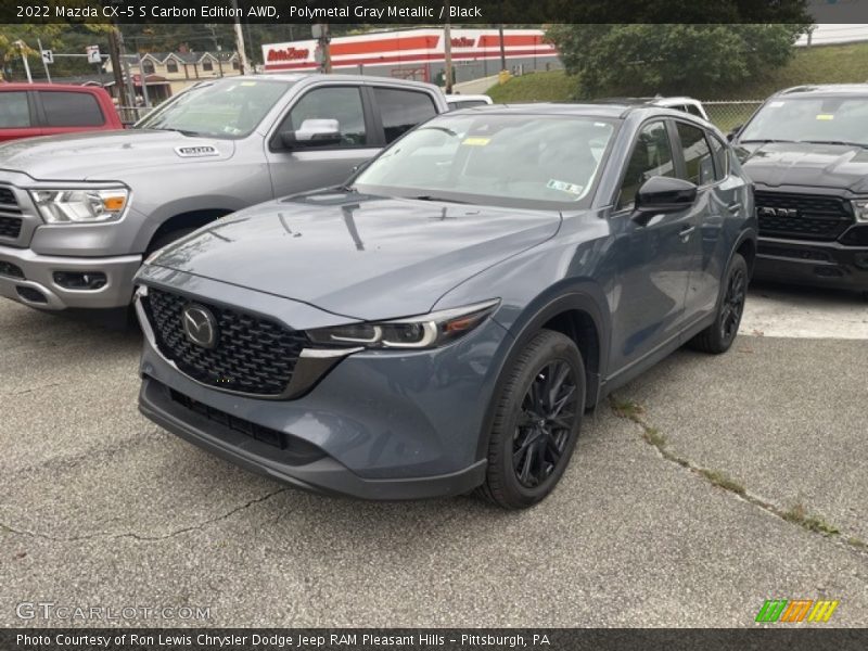 Polymetal Gray Metallic / Black 2022 Mazda CX-5 S Carbon Edition AWD