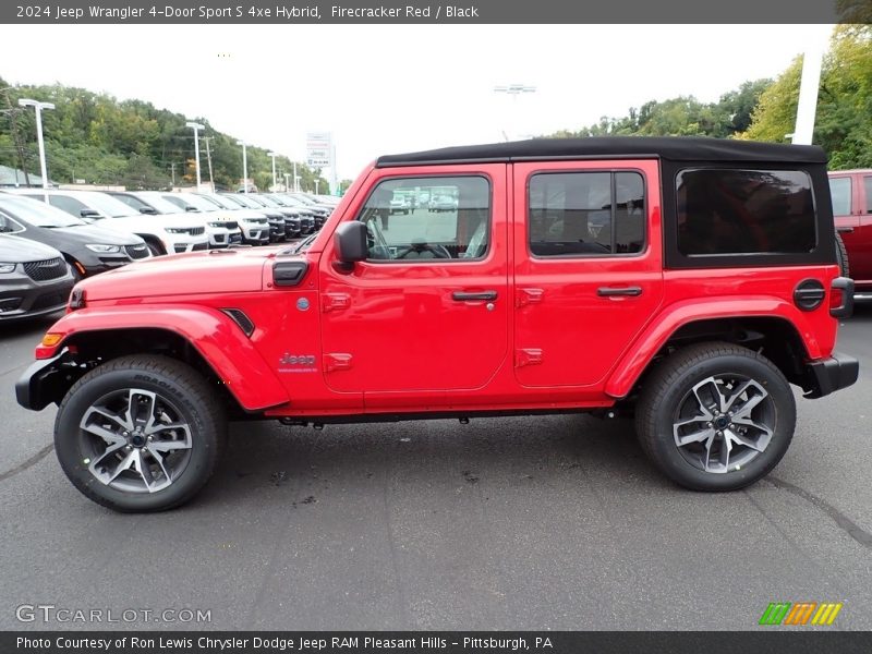  2024 Wrangler 4-Door Sport S 4xe Hybrid Firecracker Red
