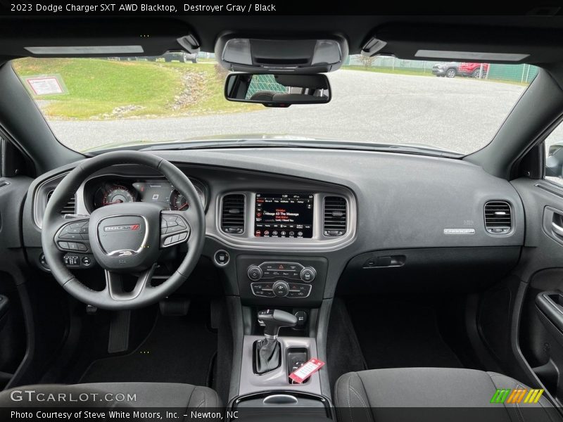 Dashboard of 2023 Charger SXT AWD Blacktop