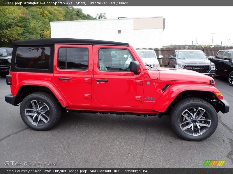  2024 Wrangler 4-Door Sport S 4xe Hybrid Firecracker Red