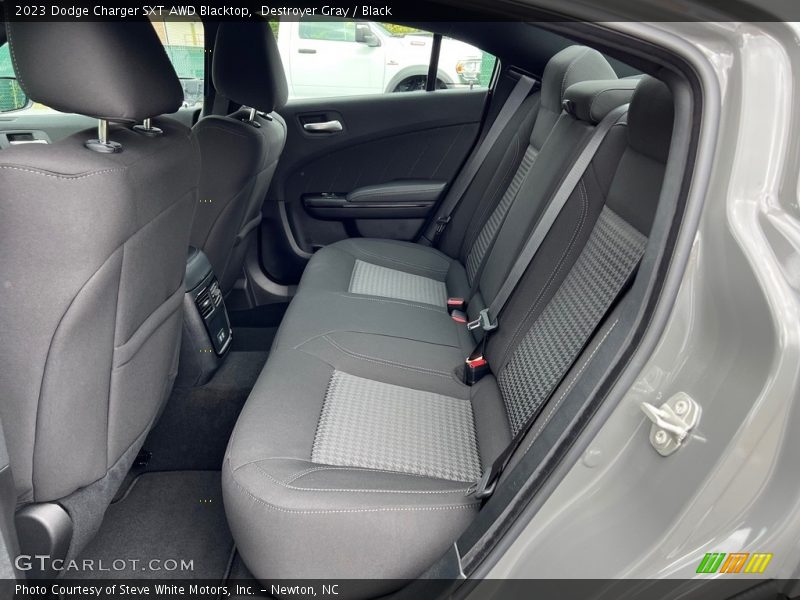 Rear Seat of 2023 Charger SXT AWD Blacktop