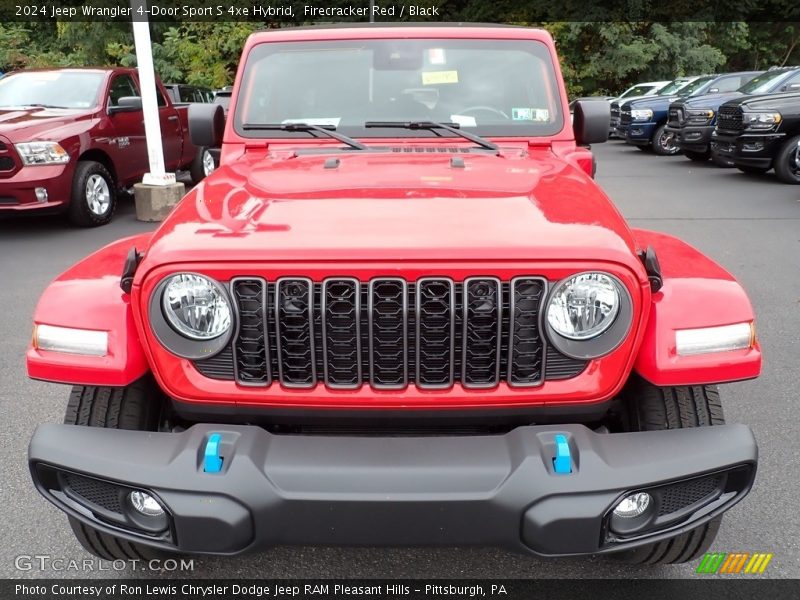  2024 Wrangler 4-Door Sport S 4xe Hybrid Firecracker Red
