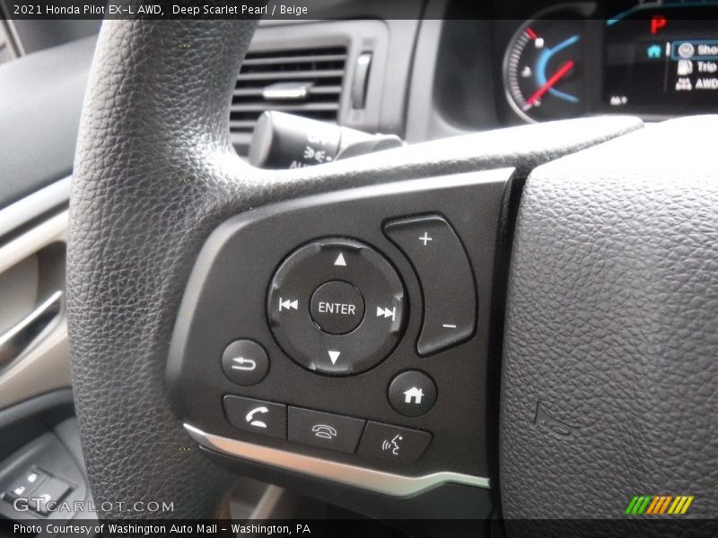  2021 Pilot EX-L AWD Steering Wheel