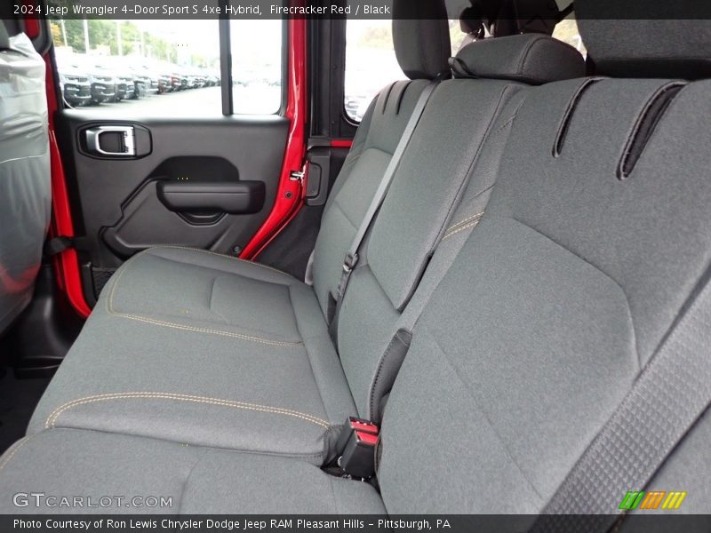 Rear Seat of 2024 Wrangler 4-Door Sport S 4xe Hybrid