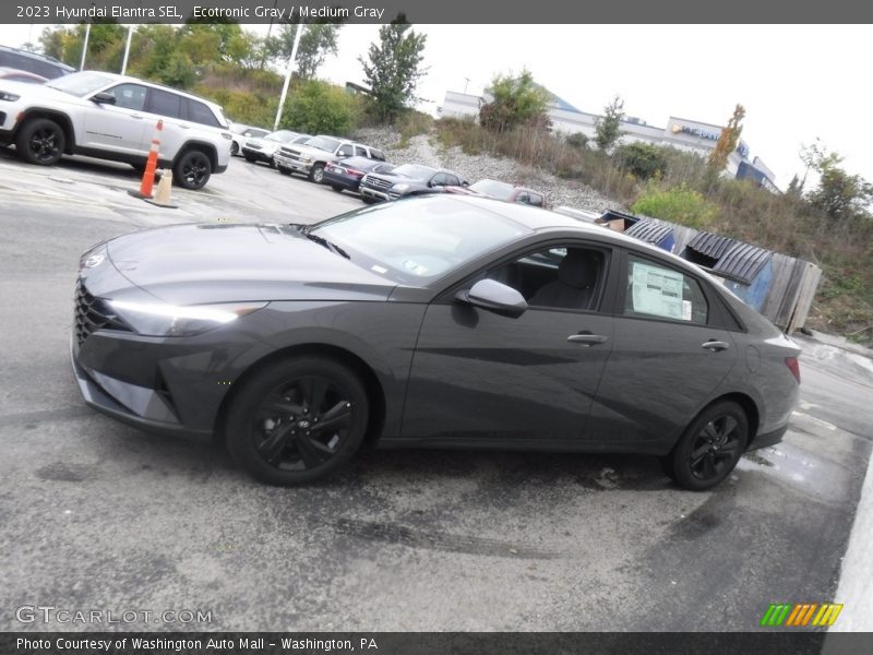 Ecotronic Gray / Medium Gray 2023 Hyundai Elantra SEL