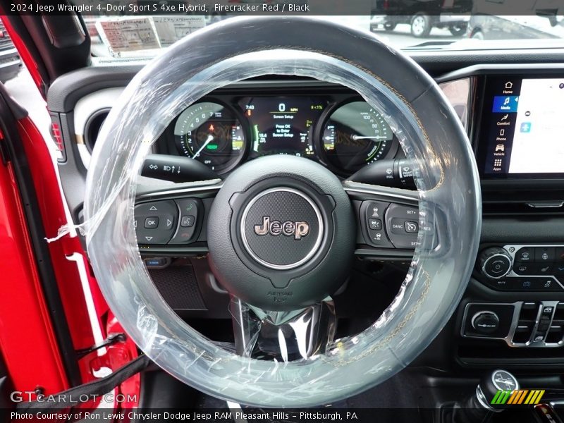  2024 Wrangler 4-Door Sport S 4xe Hybrid Steering Wheel