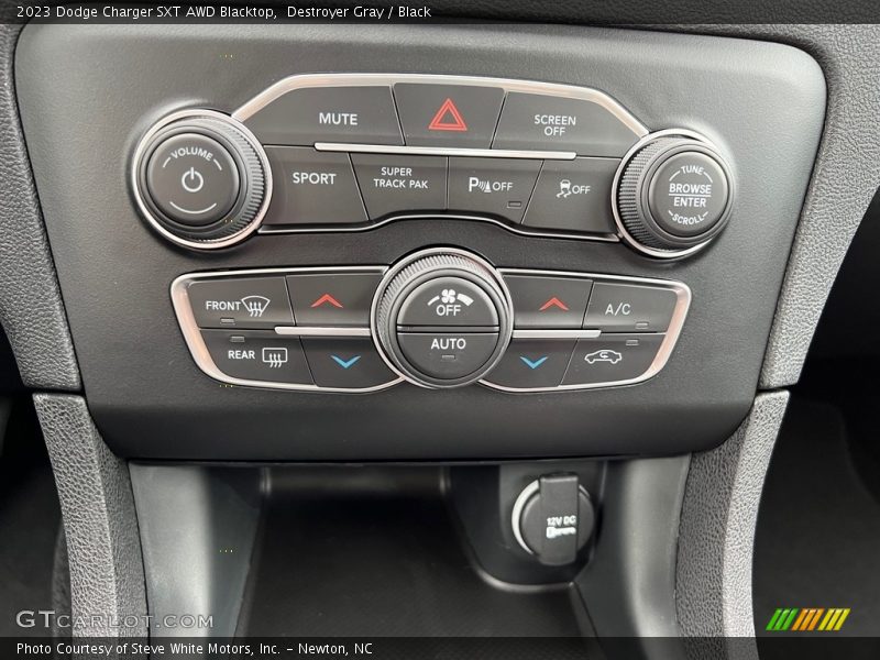 Controls of 2023 Charger SXT AWD Blacktop
