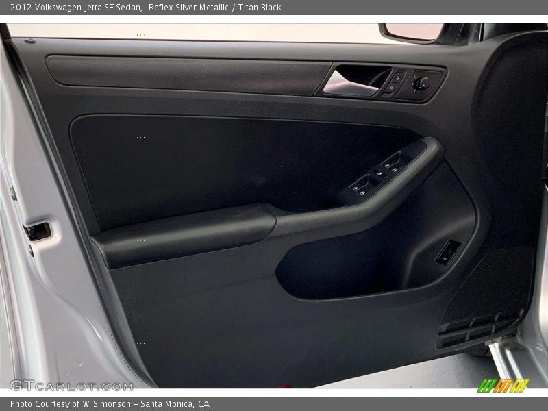 Door Panel of 2012 Jetta SE Sedan