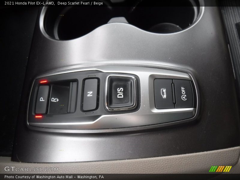  2021 Pilot EX-L AWD 9 Speed Automatic Shifter