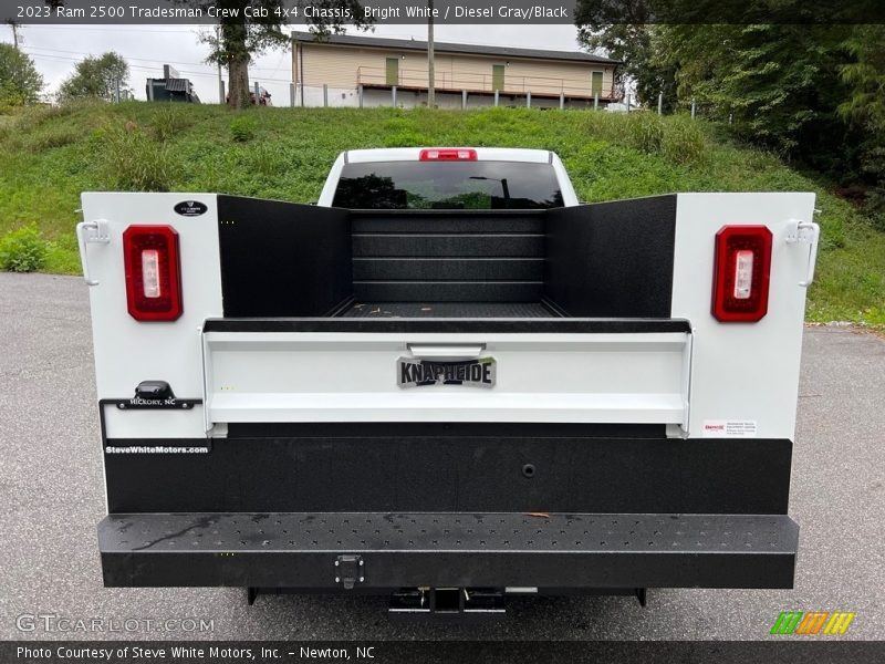 Bright White / Diesel Gray/Black 2023 Ram 2500 Tradesman Crew Cab 4x4 Chassis