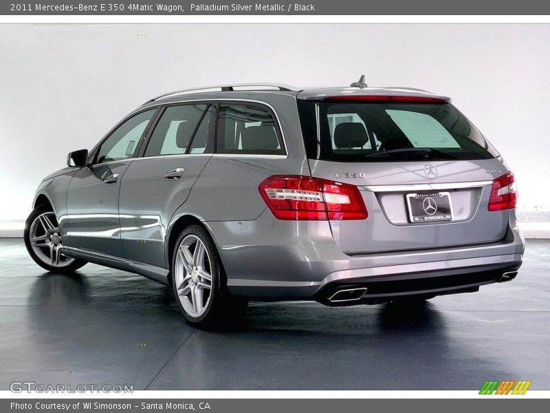 Palladium Silver Metallic / Black 2011 Mercedes-Benz E 350 4Matic Wagon