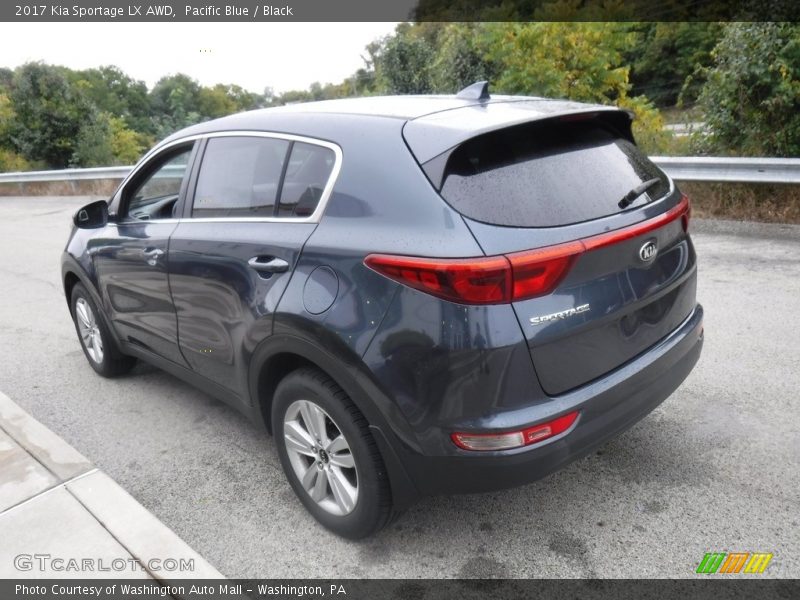 Pacific Blue / Black 2017 Kia Sportage LX AWD