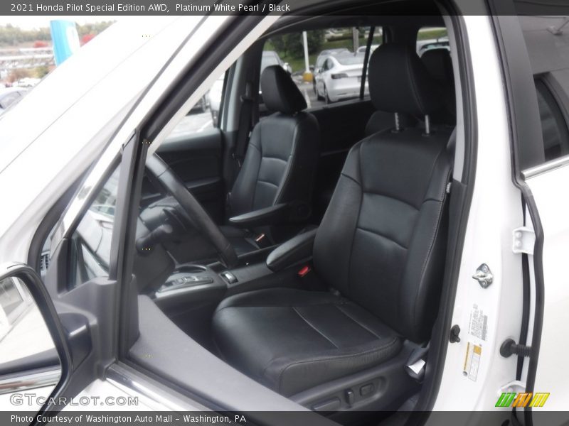 Platinum White Pearl / Black 2021 Honda Pilot Special Edition AWD