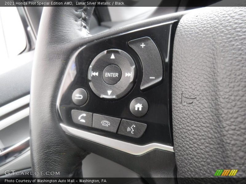 Lunar Silver Metallic / Black 2021 Honda Pilot Special Edition AWD
