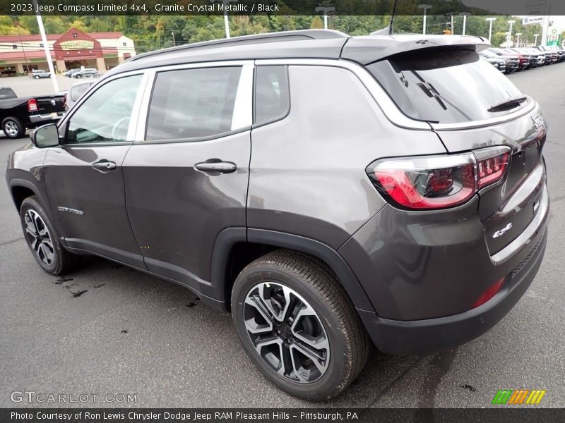 Granite Crystal Metallic / Black 2023 Jeep Compass Limited 4x4