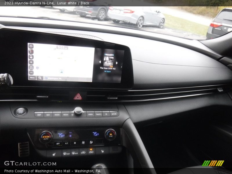 Lunar White / Black 2023 Hyundai Elantra N-Line