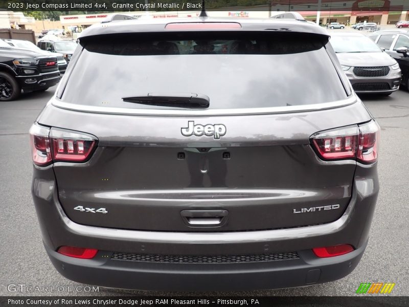 Granite Crystal Metallic / Black 2023 Jeep Compass Limited 4x4
