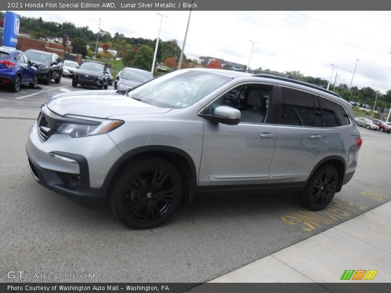 Lunar Silver Metallic / Black 2021 Honda Pilot Special Edition AWD