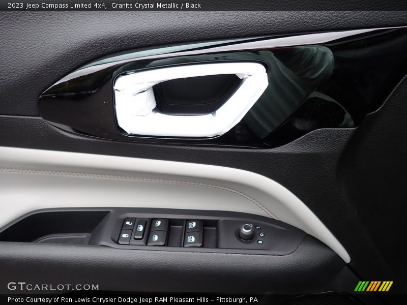 Granite Crystal Metallic / Black 2023 Jeep Compass Limited 4x4