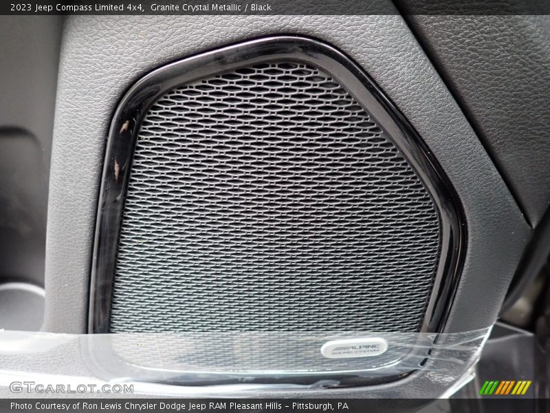 Granite Crystal Metallic / Black 2023 Jeep Compass Limited 4x4