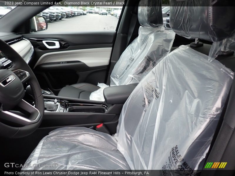 Diamond Black Crystal Pearl / Black 2023 Jeep Compass Limited 4x4