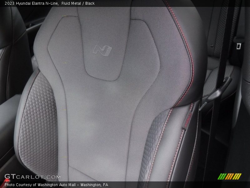 Front Seat of 2023 Elantra N-Line