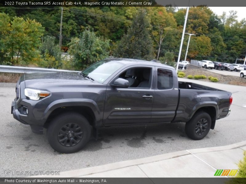 Magnetic Gray Metallic / Cement Gray 2022 Toyota Tacoma SR5 Access Cab 4x4