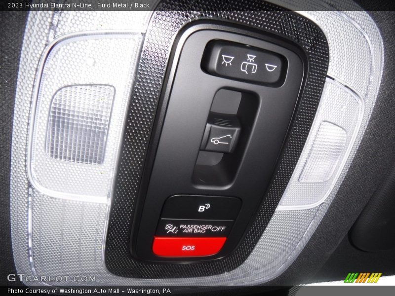 Controls of 2023 Elantra N-Line
