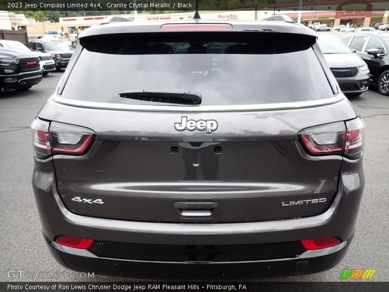 Granite Crystal Metallic / Black 2023 Jeep Compass Limited 4x4