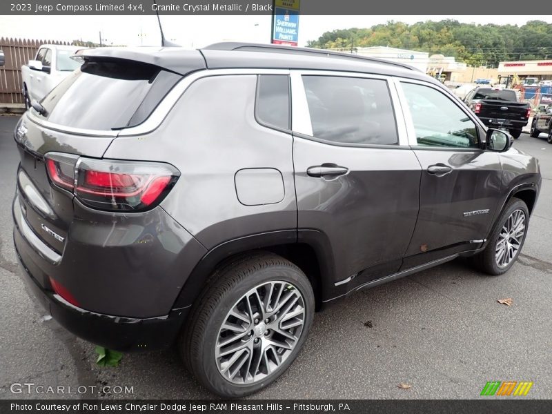 Granite Crystal Metallic / Black 2023 Jeep Compass Limited 4x4
