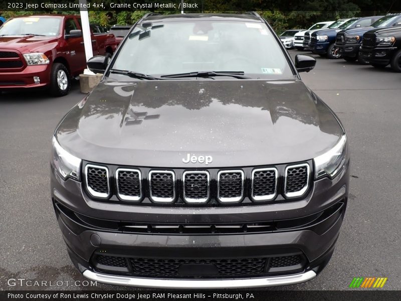 Granite Crystal Metallic / Black 2023 Jeep Compass Limited 4x4