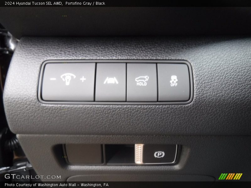 Controls of 2024 Tucson SEL AWD