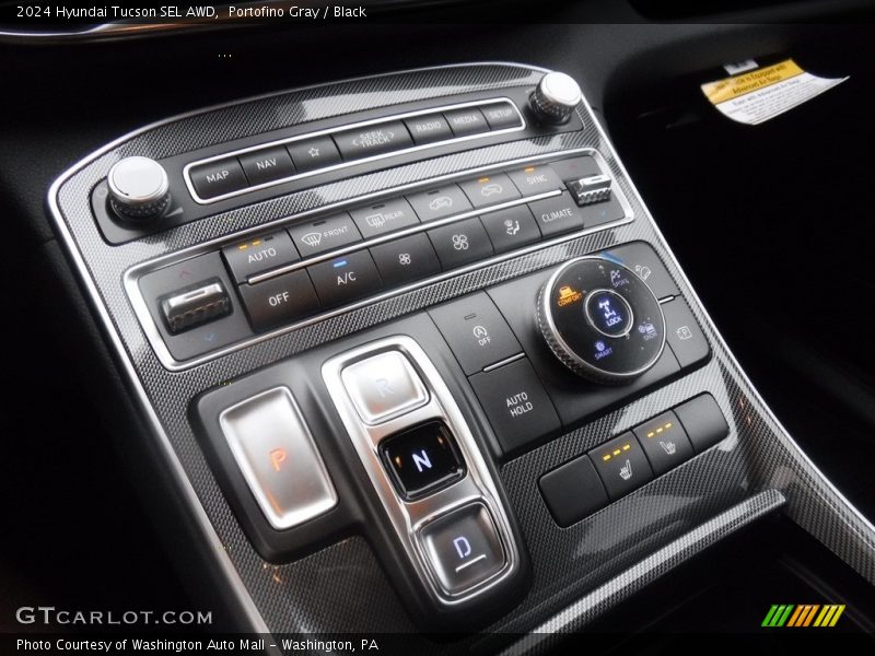 Controls of 2024 Tucson SEL AWD