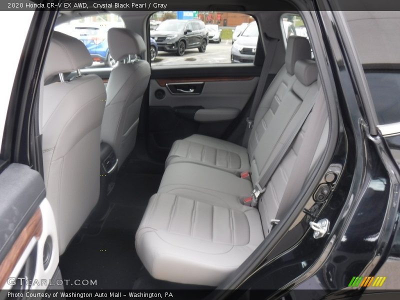 Crystal Black Pearl / Gray 2020 Honda CR-V EX AWD