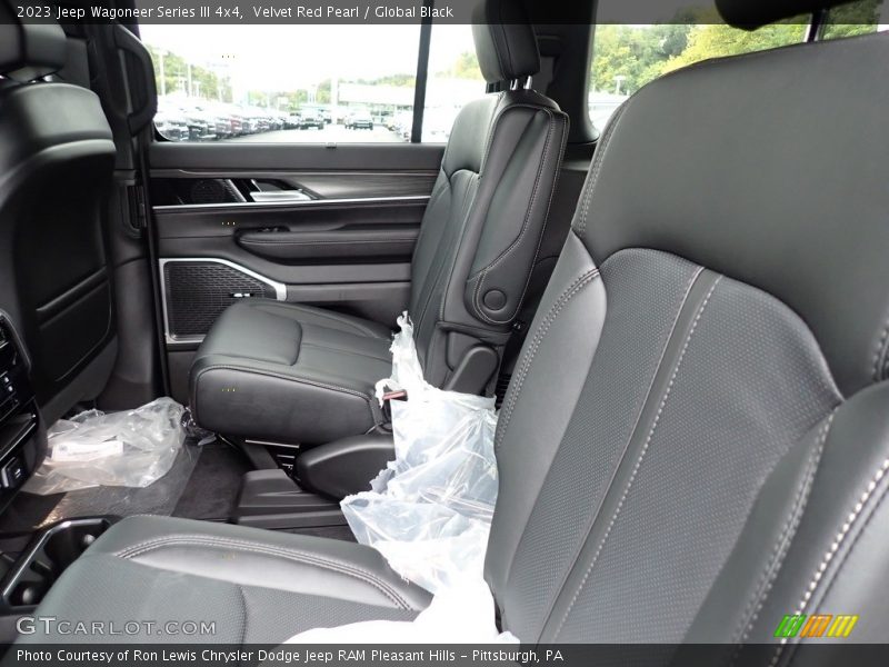 Rear Seat of 2023 Wagoneer Series III 4x4