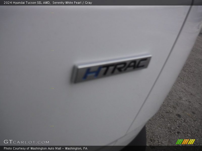 Serenity White Pearl / Gray 2024 Hyundai Tucson SEL AWD