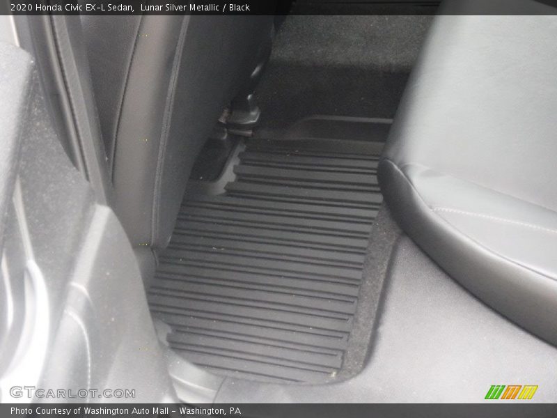 Lunar Silver Metallic / Black 2020 Honda Civic EX-L Sedan