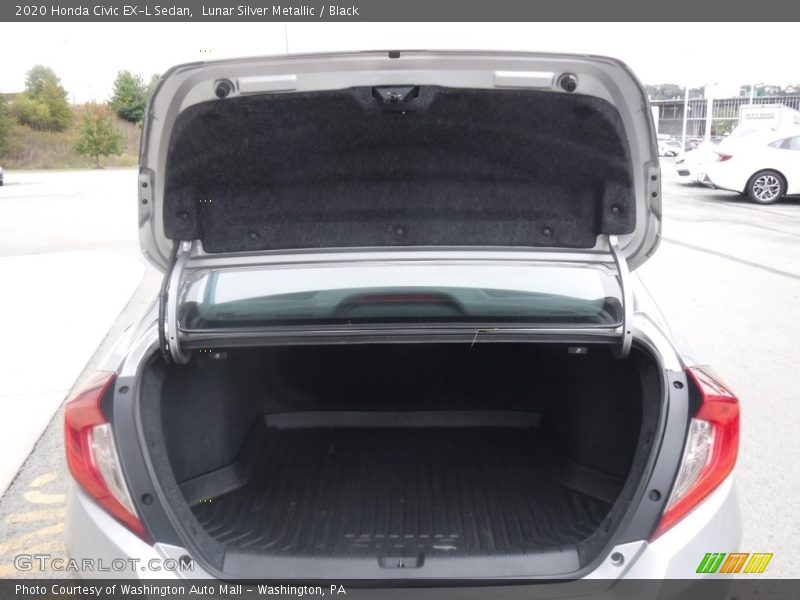 Lunar Silver Metallic / Black 2020 Honda Civic EX-L Sedan