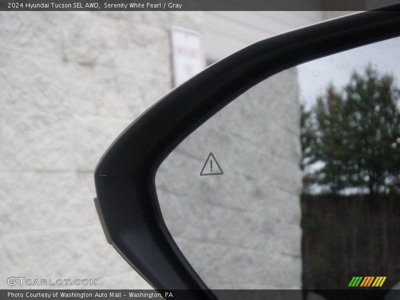 Serenity White Pearl / Gray 2024 Hyundai Tucson SEL AWD