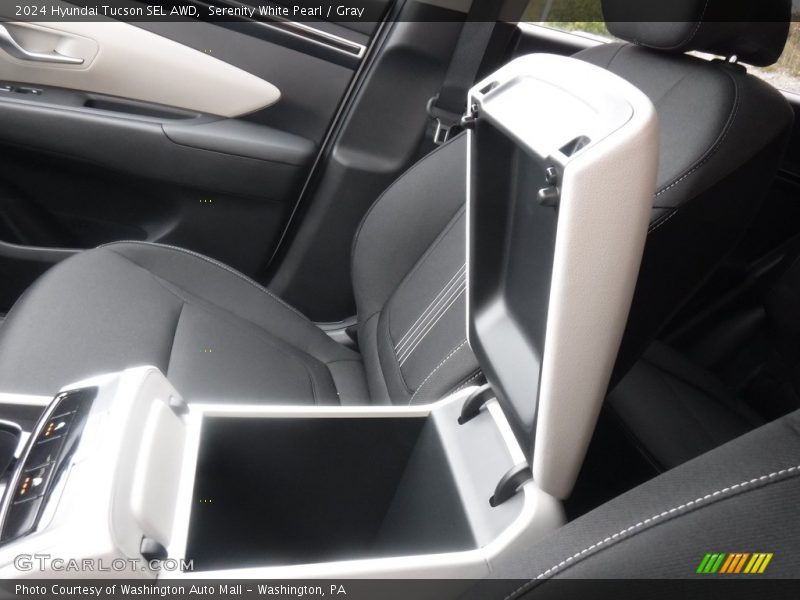 Serenity White Pearl / Gray 2024 Hyundai Tucson SEL AWD