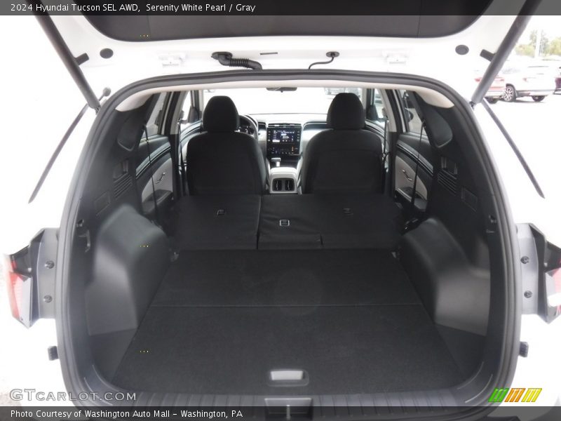 Serenity White Pearl / Gray 2024 Hyundai Tucson SEL AWD
