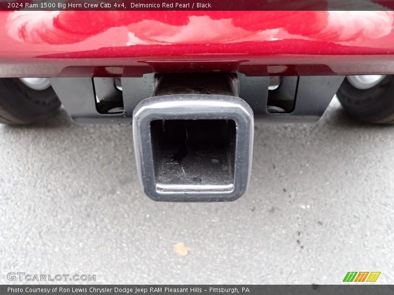 Delmonico Red Pearl / Black 2024 Ram 1500 Big Horn Crew Cab 4x4