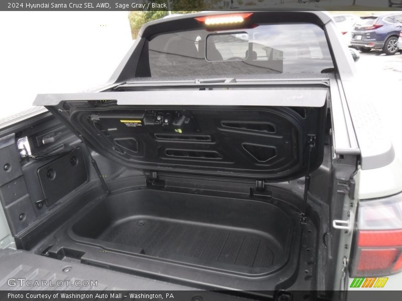 Sage Gray / Black 2024 Hyundai Santa Cruz SEL AWD